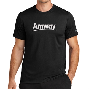 Men Amway Nike Workout Tee - Black