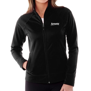 Women Amway Active Knit Jacket - Black